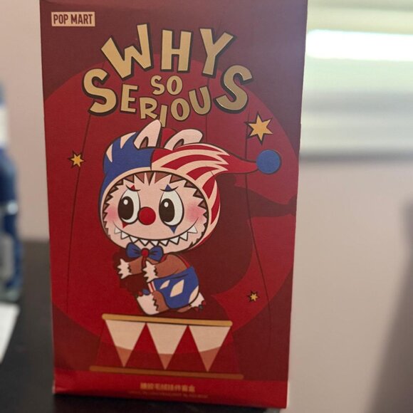Authentic Labubu Flame Clown “Why So Serious” The Monsters Series (Sealed) - Picture 2 of 5